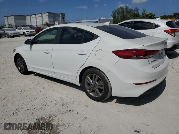 2018 Hyundai Elantra SEL with VIN 5NPD84LF7JH290792, listed as a Copart auction lot 54538955 with 83,089 mi miles and Salvage Title. Bid and sale history available at DreamBid. Image 2.