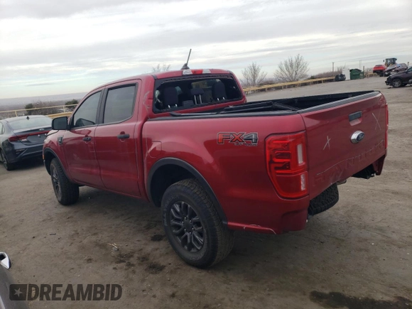 2020 Ford Ranger XL with VIN 1FTER4FH5LLA80074, listed as a Copart auction lot 42647505 with 45,408 mi miles and Salvage Title. Bid and sale history available at carsss.com. Image 2.