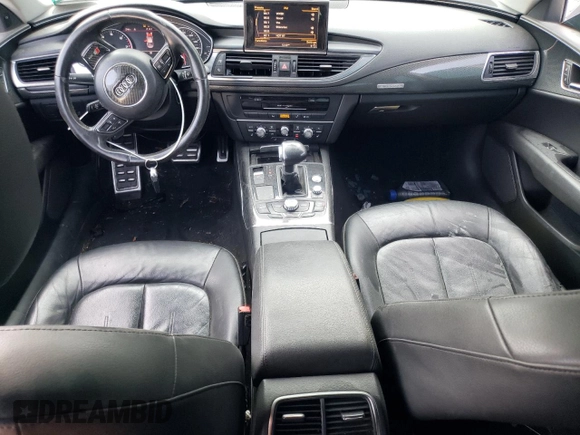 2012 Audi A7 3.0 Premium Plus with VIN WAUSGAFC4CN001717, listed as a Copart auction lot 68653784 with 123,670 mi miles and Salvage Title. Bid and sale history available at carsss.com. Image 8.