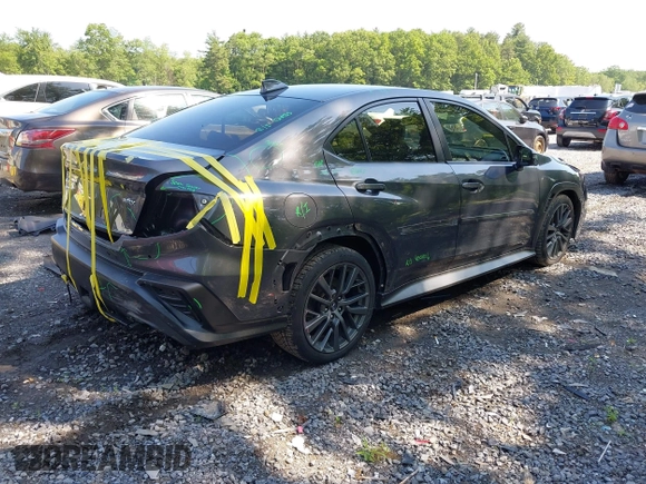 2022 Subaru WRX GT with VIN JF1VBAU6XN8008061, listed as a IAAI auction lot 42534807 with 31,388 mi miles and . Bid and sale history available at DreamBid. Image 4.