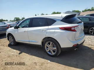 2021 Acura RDX w/Advance Package with VIN 5J8TC2H70ML011006, listed as a Copart auction lot 58204134 with 28,274 mi miles. Bid and sale history available at carsss.com. Image 2.