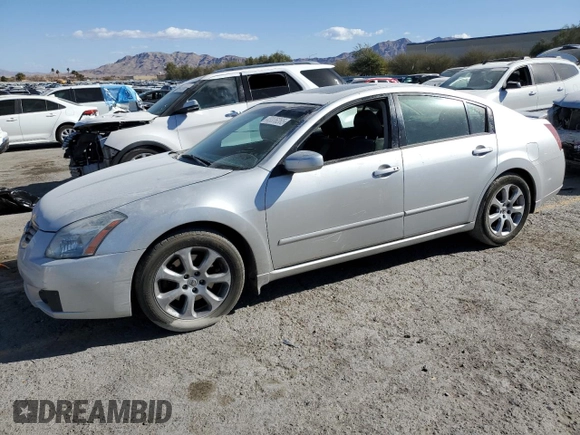 2007 Nissan Maxima 3.5 SE with VIN 1N4BA41E37C847603, listed as a Copart auction lot 43376265 with 155,415 mi miles and Salvage Title. Bid and sale history available at carsss.com. Image 1.