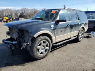 2013 Ford Expedition XLT z VIN 1FMJU1J54DEF51660, wystawiony jako Copart lot #46116955 z przebiegiem Nie podano mil oraz Szkoda całkowita • Salvage title. Historia ofert i sprzedaży dostępna na DreamBid. Obrazek 1.