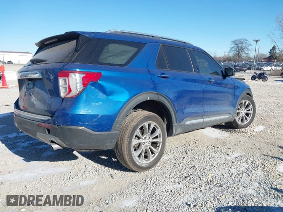 2023 Ford Explorer Limited with VIN 1FMSK8FH1PGA07339, listed as a IAAI auction lot 41018629 with 26,440 mi miles and . Bid and sale history available at DreamBid. Image 4.