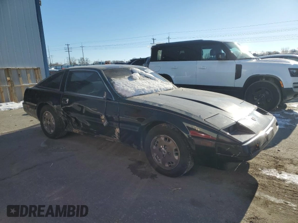 1984 Nissan 300ZX GS with VIN JN1HZ16S0EX003375, listed as a Copart auction lot 44818475 with 298,159 mi miles and Salvage Title. Bid and sale history available at DreamBid. Image 4.