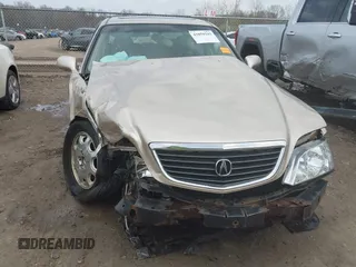 2000 Acura RL with VIN JH4KA9650YC007357, listed as a IAAI auction lot 42050343 with 1 mi miles. Bid and sale history available at carsss.com. Image 6.