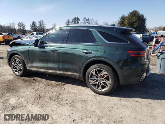 2023 Genesis GV70 2.5T with VIN KMUMADTB9PU081213, listed as a Copart auction lot 45577745 with 39,915 mi miles and Salvage Title. Bid and sale history available at carsss.com. Image 2.