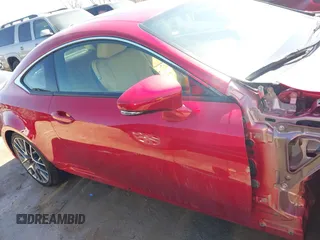 2015 Lexus RC 350 F Sport with VIN JTHSE5BC7F5004605, listed as a IAAI auction lot 41730394 with 68,713 mi miles and . Bid and sale history available at DreamBid. Image 14.