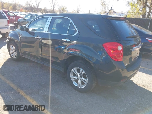 2014 Chevrolet Equinox LS with VIN 2GNFLEEK5E6261476, listed as a IAAI auction lot 40926113 with 127,454 mi miles and . Bid and sale history available at DreamBid. Image 3.