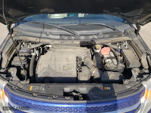 2014 Ford Explorer Limited with VIN 1FM5K7F8XEGA46130, listed as a Copart auction lot 46649385 with 186,505 mi miles and Salvage Title. Bid and sale history available at carsss.com. Image 12.