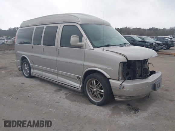 2006 Chevrolet Express Passenger with VIN 1GBFG15T161152066, listed as a IAAI auction lot 41734299 with 95,443 mi miles and . Bid and sale history available at DreamBid. Image 1.