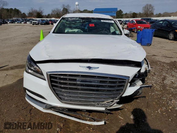 2019 Genesis G80 3.8L with VIN KMHGN4JE3KU286810, listed as a Copart auction lot 42323645 with Not provided miles and Clean title. Bid and sale history available at DreamBid. Image 5.