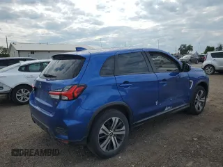 2020 Mitsubishi Outlander SE with VIN JA4AP4AU4LU026228, listed as a Copart auction lot 58708445 with 107,957 mi miles and Salvage title. Bid and sale history available at DreamBid. Image 3.