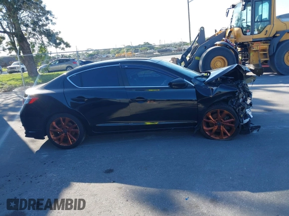 2016 Acura ILX w/Premium Pkg with VIN 19UDE2F71GA007368, listed as a IAAI auction lot 41458291 with 1 mi miles. Bid and sale history available at carsss.com. Image 13.