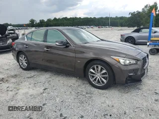 2017 Infiniti Q50 Premium z VIN JN1EV7AP7HM735755, wystawiony jako Copart lot #60472625 z przebiegiem 90 016 mil mil oraz Czysty tytuł • Clean title. Historia ofert i sprzedaży dostępna na DreamBid. Obrazek 4.
