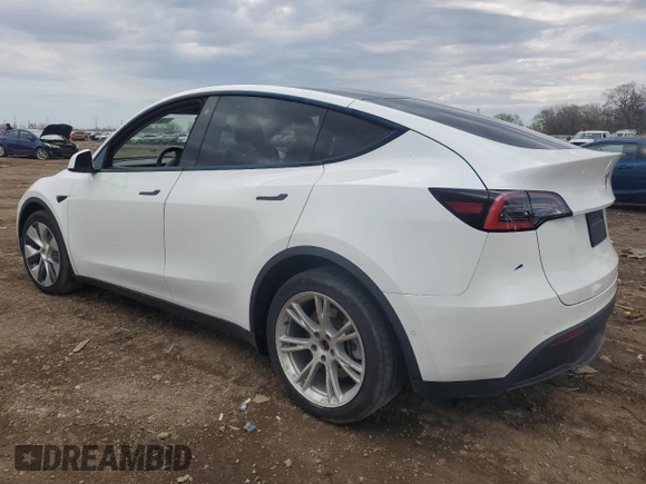 2021 Tesla Model Y Long Range z VIN 5YJYGDEE6MF077764, wystawiony jako Copart lot #53814015 z przebiegiem 87 903 mil mil oraz Szkoda całkowita • Salvage title. Historia ofert i sprzedaży dostępna na DreamBid. Obrazek 2.