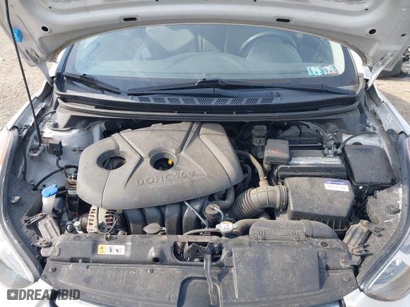 2012 Hyundai Elantra GLS with VIN KMHDH4AE1CU308265, listed as a IAAI auction lot 41898417 with 70,218 mi miles. Bid and sale history available at carsss.com. Image 10.