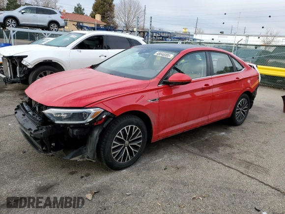 2019 Volkswagen Jetta SEL с VIN 3VWEB7BU9KM234529, выставлен на аукционе Copart как лот 48048385 с пробегом 56 081 миль миль и Списание • Salvage title. История ставок и продаж доступна на DreamBid. Изображение 1.