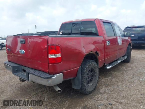 2007 Ford F-150 XLT with VIN 1FTPW14587FB72289, listed as a IAAI auction lot 42024069 with 195,520 mi miles. Bid and sale history available at carsss.com. Image 4.