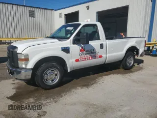 2010 Ford F-250 with VIN 1FTNF2A53AEB12824, listed as a Copart auction lot 81933704 with 210,425 mi miles and Salvage title. Bid and sale history available at DreamBid. Image 1.