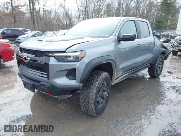 2024 Chevrolet Colorado 4WD ZR2 with VIN 1GCPTFEK7R1153937, listed as a IAAI auction lot 41637648 with 5,862 mi miles and . Bid and sale history available at DreamBid. Image 17.