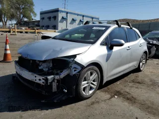 2021 Toyota Corolla Hatchback SE with VIN JTND4MBE4M3140462, listed as a Copart auction lot 71046094 with 129,976 mi miles and Salvage Title. Bid and sale history available at carsss.com. Image 1.