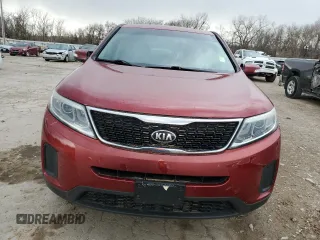 2015 Kia Sorento LX with VIN 5XYKT3A61FG567129, listed as a Copart auction lot 47701375 with 195,130 mi miles and Clean Title. Bid and sale history available at carsss.com. Image 5.