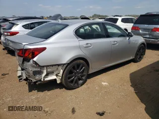 2013 Lexus GS 350 with VIN JTHCE1BL7D5000922, listed as a Copart auction lot 66802844 with 134,482 mi miles and Salvage Title. Bid and sale history available at carsss.com. Image 3.