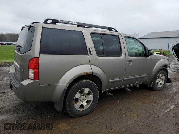 2007 Nissan Pathfinder SE z VIN 5N1AR18W87C602285, wystawiony jako Copart lot #52873945 z przebiegiem 154 348 mil mil oraz Szkoda całkowita • Salvage title. Historia ofert i sprzedaży dostępna na DreamBid. Obrazek 3.
