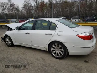 2011 Hyundai Genesis with VIN KMHGC4DE3BU143308, listed as a Copart auction lot 51416025 with 98,377 mi miles and Salvage Title. Bid and sale history available at carsss.com. Image 2.