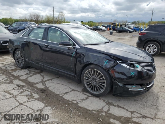 2016 Lincoln MKZ with VIN 3LN6L2J92GR609249, listed as a Copart auction lot 54766105 with 90,983 mi miles and Salvage title. Bid and sale history available at DreamBid. Image 4.
