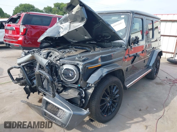 2021 Mercedes-Benz G 550 with VIN W1NYC6BJXMX382983, listed as a IAAI auction lot 42032687 with 22,835 mi miles and . Bid and sale history available at DreamBid. Image 19.