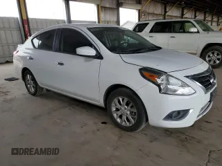 2018 Nissan Versa Sedan SV with VIN 3N1CN7AP2JL851436, listed as a Copart auction lot 45165175 with 99,746 mi miles and Salvage Title. Bid and sale history available at carsss.com. Image 4.