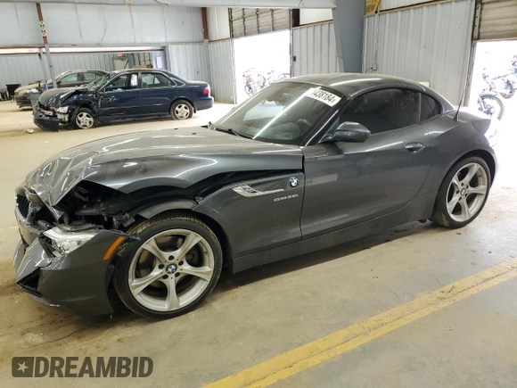 2015 BMW Z4 sDrive28i with VIN WBALL5C52FP557059, listed as a Copart auction lot 71438184 with Not provided miles and Salvage title. Bid and sale history available at DreamBid. Image 1.
