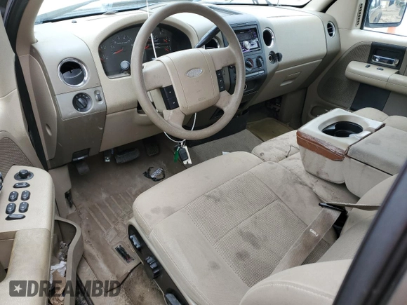 2005 Ford F-150 XLT with VIN 1FTPX14545NA99390, listed as a Copart auction lot 53466135 with 157,949 mi miles and Clean Title. Bid and sale history available at carsss.com. Image 8.