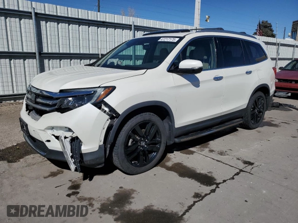 2017 Honda Pilot Touring with VIN 5FNYF6H91HB007611, listed as a Copart auction lot 47217175 with 107,349 mi miles and Salvage Title. Bid and sale history available at DreamBid. Image 1.