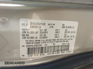 2007 Dodge Grand Caravan SXT with VIN 2D4GP44L57R237947, listed as a IAAI auction lot 42096794 with 257,714 mi miles and . Bid and sale history available at DreamBid. Image 9.