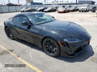2024 Toyota Supra 3.0 with VIN WZ1DB0G09RW067919, listed as a Copart auction lot 60362925 with 6,305 mi miles and Salvage title. Bid and sale history available at DreamBid. Image 4.