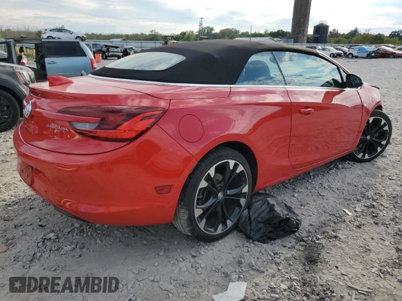 2018 Buick Cascada Sport Touring with VIN W04WJ3N52JG031444, listed as a Copart auction lot 74455214 with 62,250 mi miles and Salvage Title. Bid and sale history available at DreamBid. Image 3.