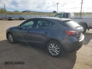 2015 Mazda 3 i Touring with VIN 3MZBM1L74FM166021, listed as a Copart auction lot 53282395 with 127,528 mi miles and Salvage Title. Bid and sale history available at DreamBid. Image 2.