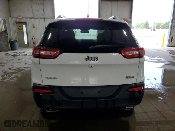 2018 Jeep Cherokee Latitude Plus z VIN 1C4PJMLX0JD614021, wystawiony jako Copart lot #63595625 z przebiegiem 39 488 mil mil oraz Szkoda całkowita • Salvage title. Historia ofert i sprzedaży dostępna na DreamBid. Obrazek 6.