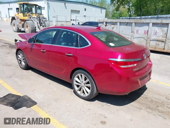 2012 Buick Verano Group with VIN 1G4PS5SK5C4229383, listed as a IAAI auction lot 42280383 with 165,167 mi miles and . Bid and sale history available at DreamBid. Image 3.