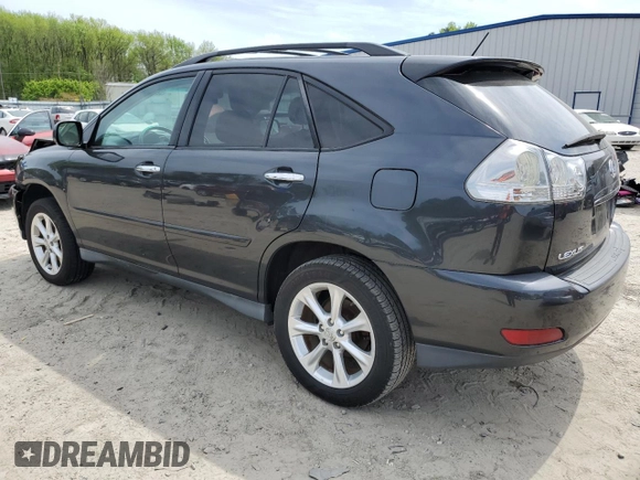 2009 Lexus RX 350 with VIN 2T2HK31U69C111392, listed as a Copart auction lot 52213385 with 153,225 mi miles and Salvage Title. Bid and sale history available at DreamBid. Image 2.