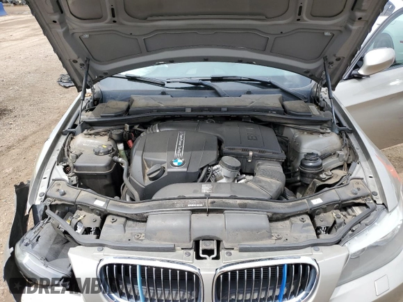 2011 BMW 3 Series 335i xDrive with VIN WBAPL5C56BA920865, listed as a Copart auction lot 57619265 with 102,448 mi miles and Salvage title. Bid and sale history available at DreamBid. Image 11.