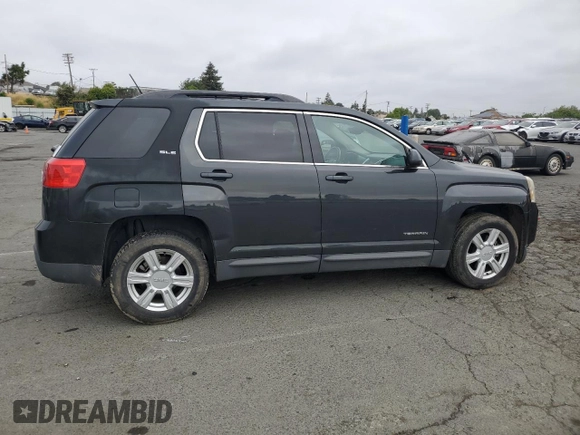 2014 GMC Terrain SLE with VIN 2GKALREK7E6210950, listed as a Copart auction lot 55471295 with 67,260 mi miles and Salvage title. Bid and sale history available at DreamBid. Image 3.