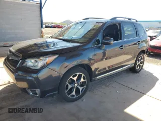 2015 Subaru Forester 2.0XT Touring with VIN JF2SJGWC8FH824212, listed as a Copart auction lot 50085755 with 104,792 mi miles and Salvage Title. Bid and sale history available at carsss.com. Image 1.