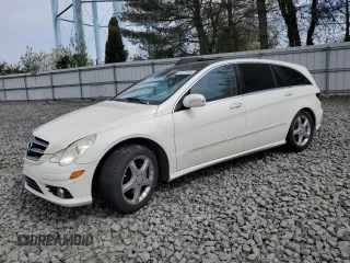 2008 Mercedes-Benz R 3.5L with VIN 4JGCB65EX8A082965, listed as a Copart auction lot 53811395 with 124,483 mi miles and Salvage title. Bid and sale history available at DreamBid. Image 1.