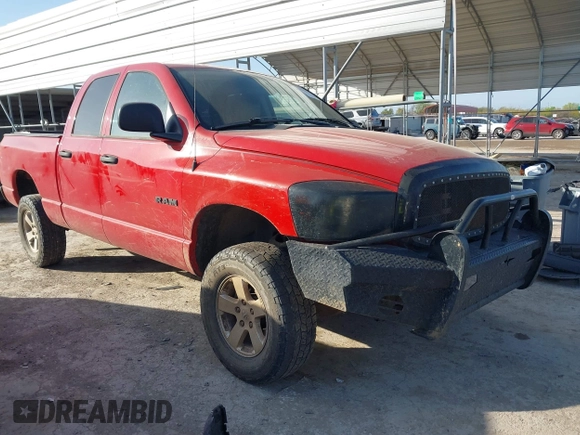 2008 Dodge 1500 SLT with VIN 1D7HU18N78S592080, listed as a IAAI auction lot 41816588 with 232,468 mi miles and . Bid and sale history available at DreamBid. Image 1.