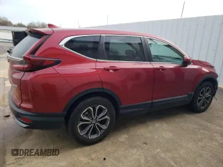 2021 Honda CR-V EX with VIN 2HKRW2H52MH669865, listed as a Copart auction lot 45858275 with 53,301 mi miles and Clean Title. Bid and sale history available at carsss.com. Image 3.