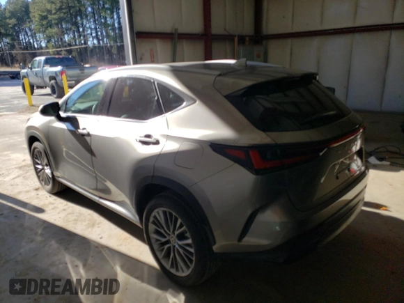 2022 Lexus NX with VIN 2T2GGCEZ5NC007666, listed as a Copart auction lot 69410192 with 1,363 mi miles. Bid and sale history available at carsss.com. Image 2.